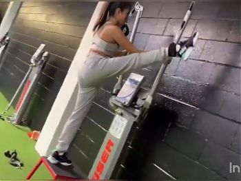 Isabela Merced Sexy Workout