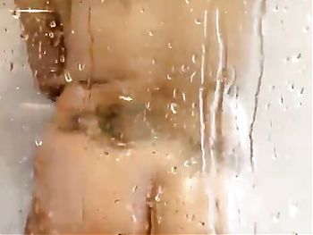 Anam khan masturbating in a shower 