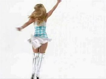 Britney Spears Sexy Commercial Thigh Boots